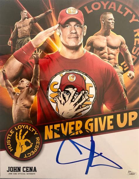 john cena memorabilia.